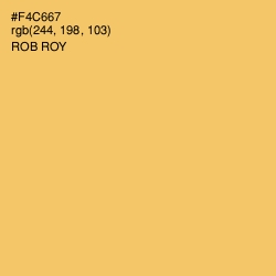 #F4C667 - Rob Roy Color Image